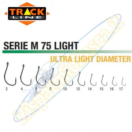 TRACK LINE AMI M75 LIGHT BLACK NIKEL