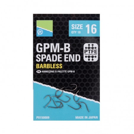 Preston Gpm-B Hooks - Spade End