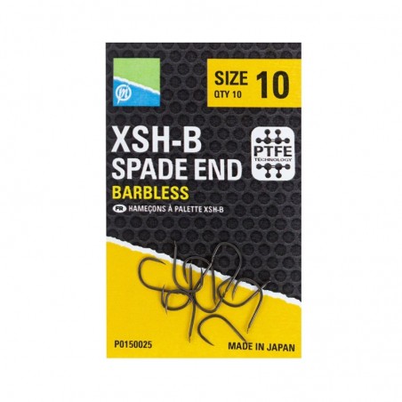 Preston Xsh-B Hooks - Spade End